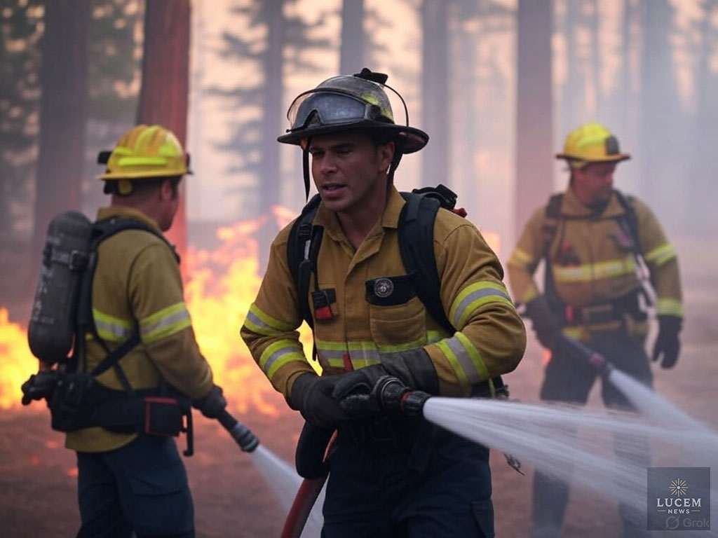 July 31, 2024: Park Fire in California.