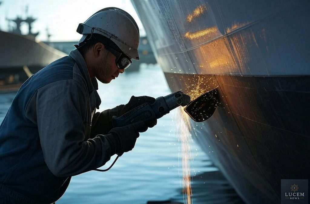 Navy Explores Efficient Shipbuilding Methods
