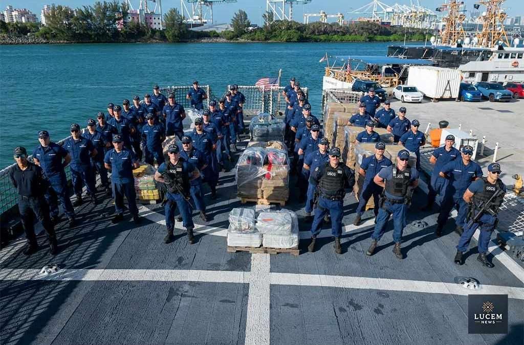 Coast Guard Seizes $141 Million in Caribbean Drug Bust