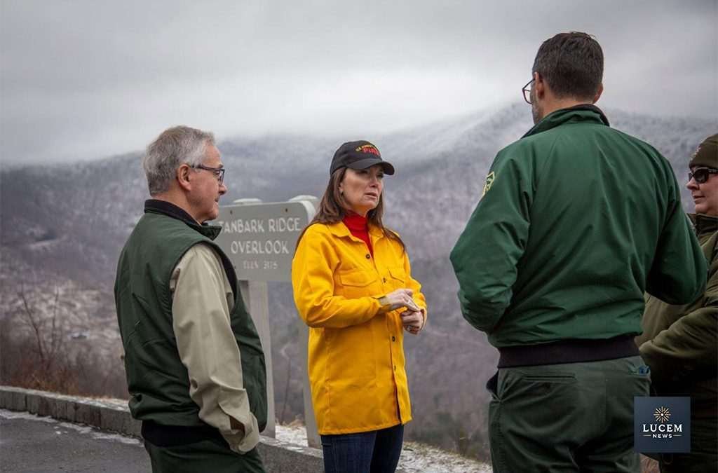 Secretary Rollins Assesses Damage in Western North Carolina
