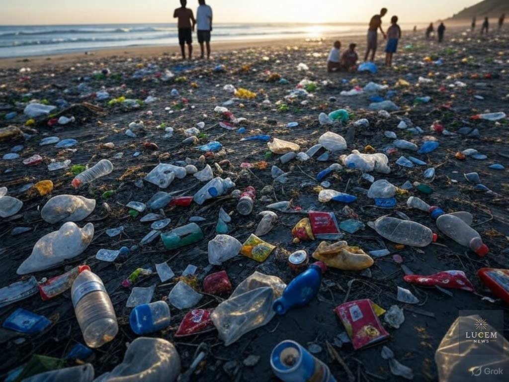When beaches are trashed, who pays the price?